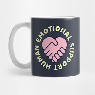 Emotional support human Mug